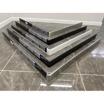 Waterstop Streamline 90Â° 2 Leg Bright Silver - 900 x 900mm